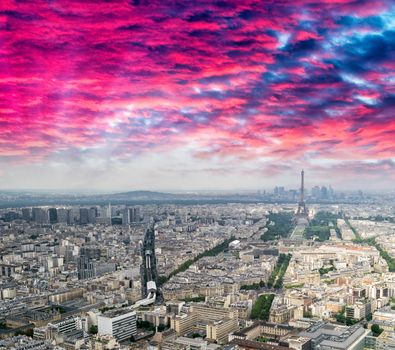 Paris, The Eiffel Tower.