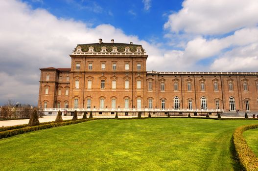 The Palace of Venaria (Reggia di Venaria Reale) residences of the Royal House of Savoy. UNESCO world heritage site in Turin, Piedmont, Italy