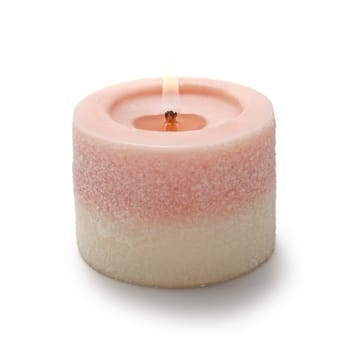 Candle isolate on white background