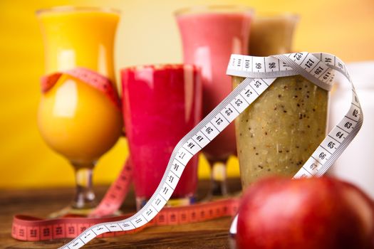 Fresh fruits, healthy and fresh