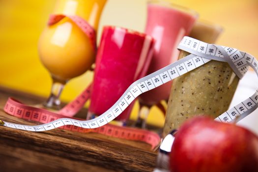 Fresh fruits, healthy and fresh