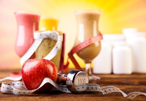 Fresh fruits, healthy and fresh