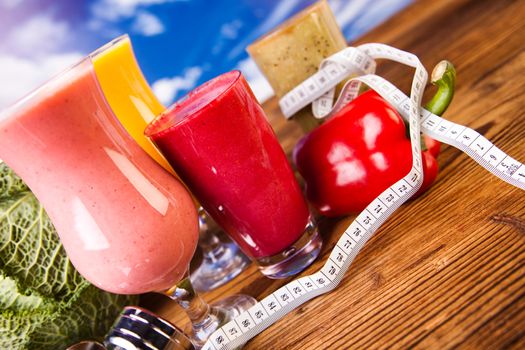 Sport diet, healthy and fresh