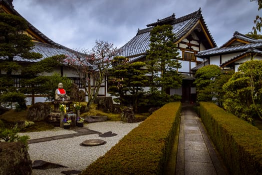 Japanese temple in Kyoto