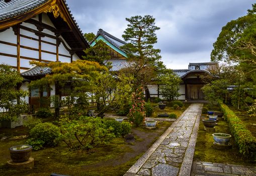 Japanese temple in Kyoto
