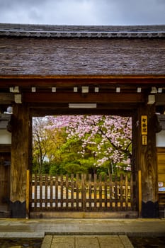 Japanese temple in Kyoto