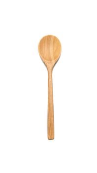 wood spoon  isolated on wite background
