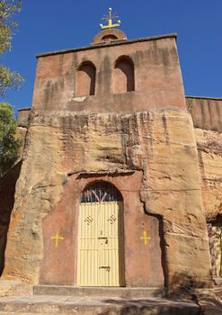 Monolithic church Wukro Cherkos, Tigray, Ethiopia, Africa