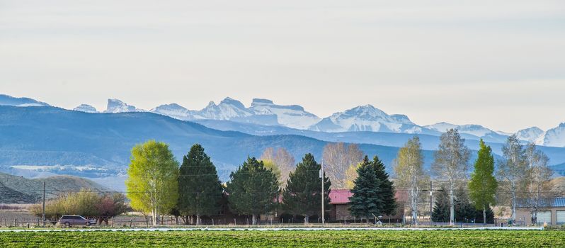 at the foothills of colorado rockies