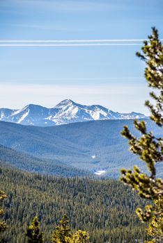 colorado rocky mountains near monarch pass