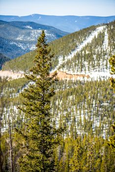 colorado rocky mountains near monarch pass