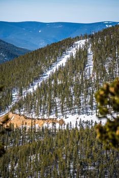 colorado rocky mountains near monarch pass