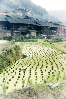 A minority village in China