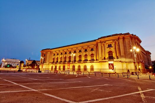 Elisabeta Palace on Calea Victoriei, Bucharest.