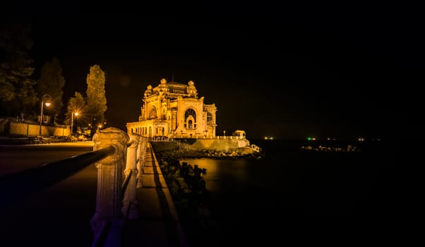 Old casino building in Constanta, Romania.