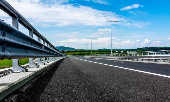 Sibiu - Deva Highway, Romania, Europe.