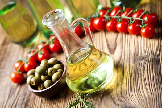 Extra Virgin Olive Oil, Mediterranean rural theme