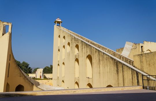 Jantar Mantar observatory in Jaipur, India. 