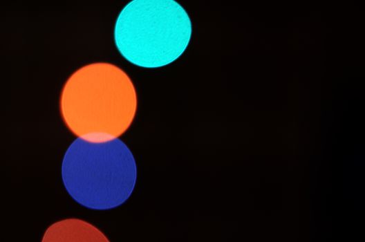 Glitter Multicolored Defocused  Lights