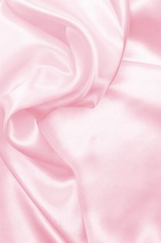 Smooth elegant pink silk or satin can use as wedding background