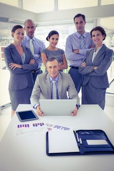 Business team having a meeting in the office