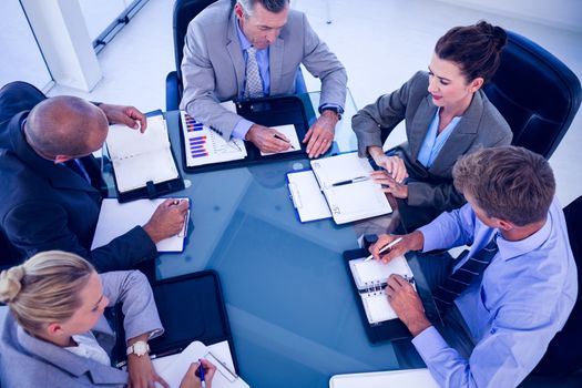 Business team having a meeting in the office