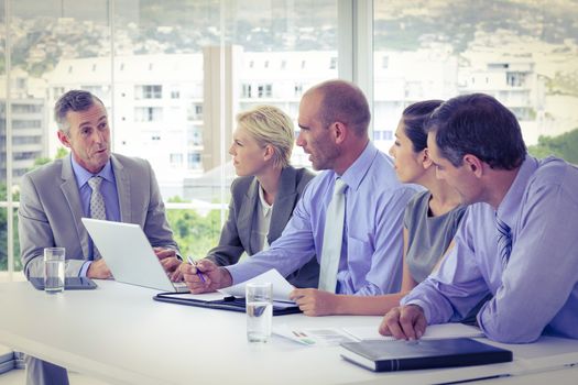 Business team having a meeting in the office