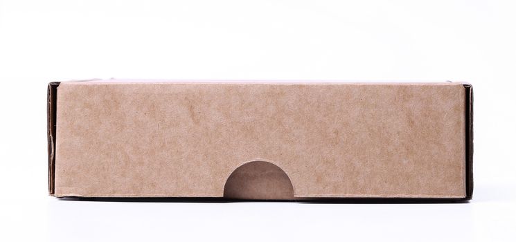 Carton box on a white background