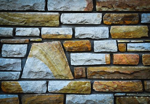 background or texture detail stone wall