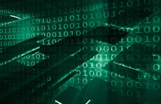 Virtual Technology with Data Filtering Web Art