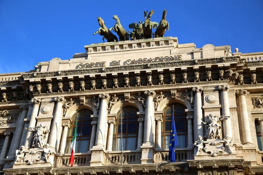  Italian Palace of Justice in Rome, Italy