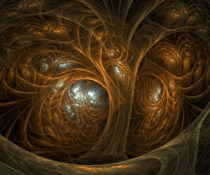 Computer generated fractal artwork for design, art and entertainment