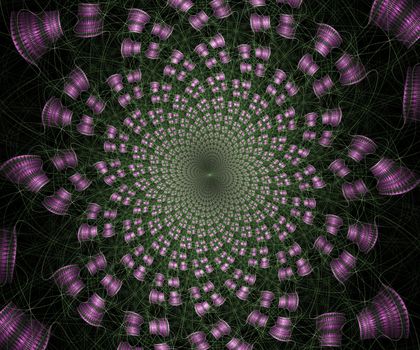 Computer generated fractal artwork for design, art and entertainment