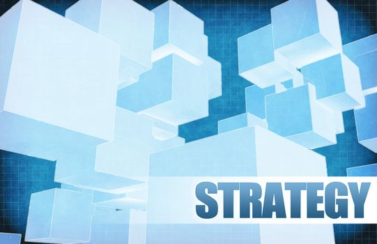 Strategy on Futuristic Abstract for Presentation Slide