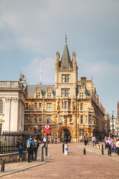 Cambridge, UK - April 9: Senate House on April 9, 2015 in Cambridge, UK. It's a university city and the county town of Cambridgeshire, England.