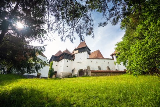Fortified Church at Viscri in Transylvania, Romania