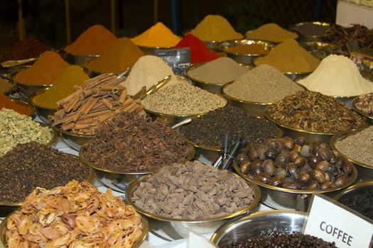 Spice Indian bazaar  Anjuna Market  Goa.