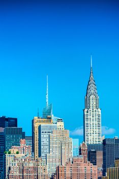 New York City - Manhattan skyline.