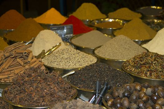 Spice Indian bazaar  Anjuna Market  Goa.