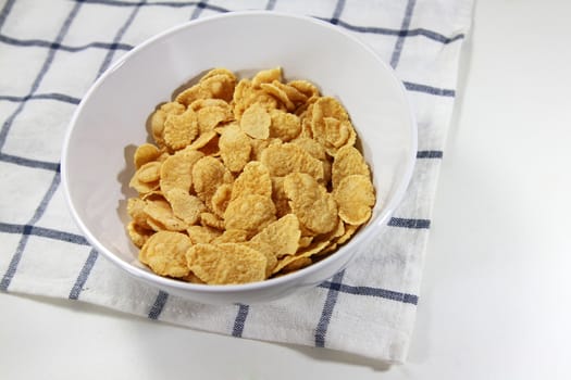 Breakfast cereal in a bowl