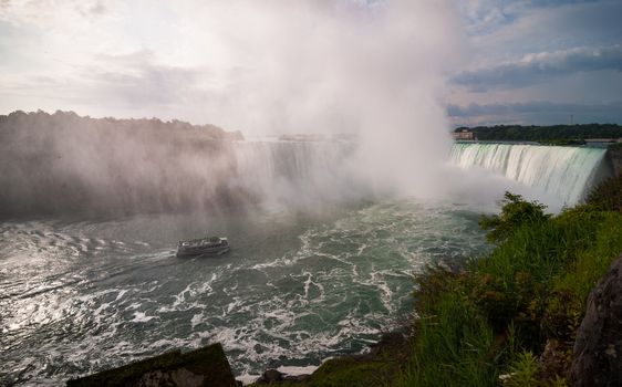 Views of the mighty Niagara River and Falls and those who would tour it, from the surrounding areas.