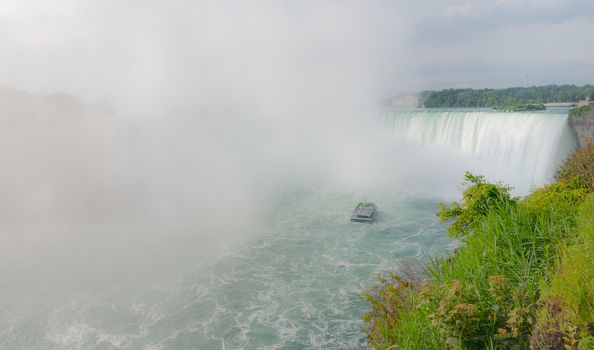 Views of the mighty Niagara River and Falls and those who would tour it, from the surrounding areas.