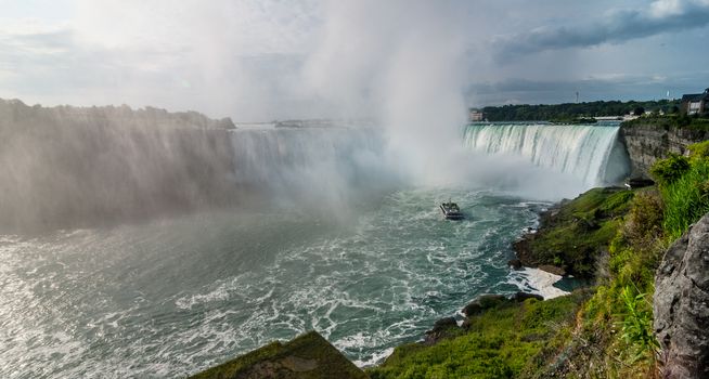 Views of the mighty Niagara River and Falls and those who would tour it, from the surrounding areas.