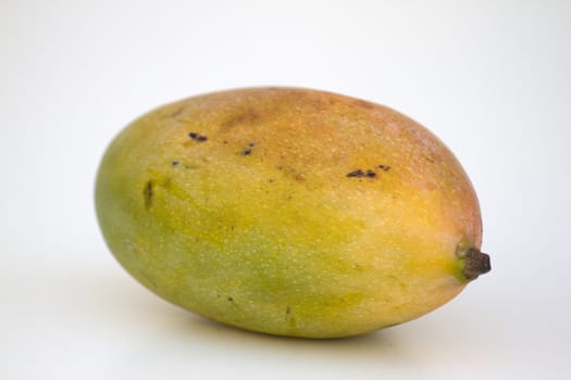 Fresh juicy yellow ripe mango.