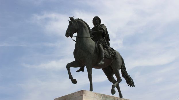 Equestrian statue of Louis XIV on Place Bellecour, Lyon