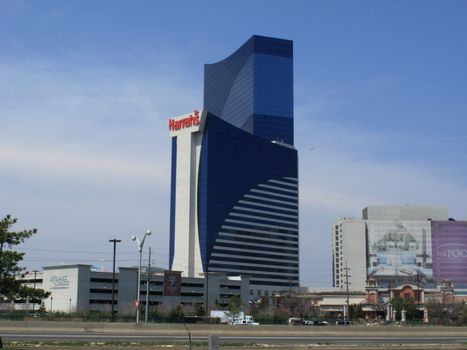 Harrah's Hotel and Casino resort in the Marina section of Atlantic City.