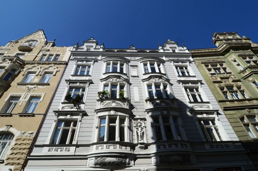 historical arhcitecture in Prague