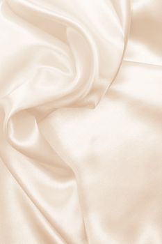 Smooth elegant golden silk can use as wedding background. In Sepia toned. Retro style