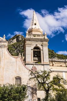 Old Church of San Giuseppi in Taormina, Sicily, Italy