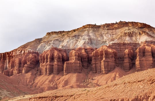 Sandstone Mountain Scenic Drive Water Pocket Capital Reef National Park Torrey Utah